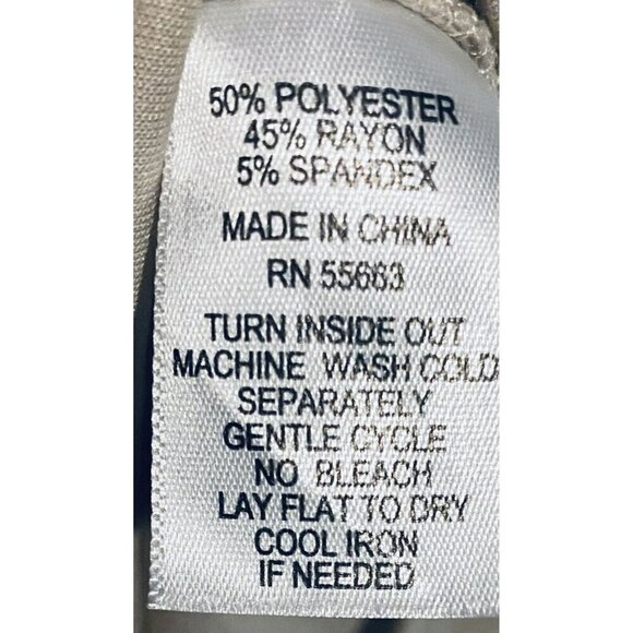 Rachel Zoe Dress Womens XL Beige Muscle Tank Mini Sleeveless Grunge Boxy Boho - Picture 7 of 7